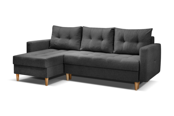 Narożnik Skandi z funkcją spania + sprężyna bonell