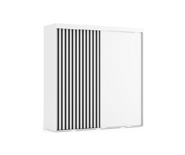 Szafa na wymiar dwudrzwiowa NORBI Wysokość: 225 cm