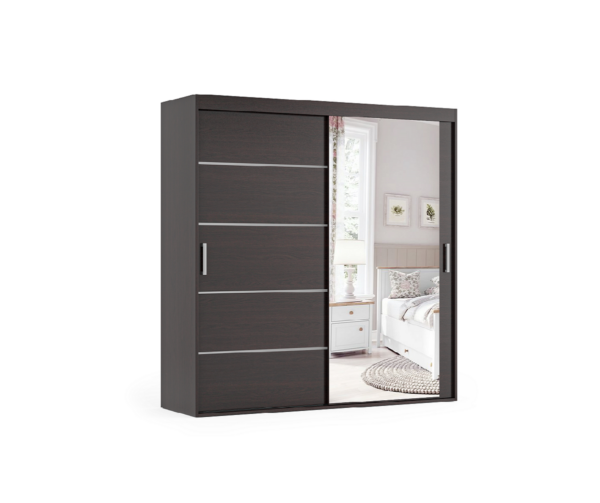 Szafa na wymiar dwudrzwiowa KORA Wysokość: 235 cm