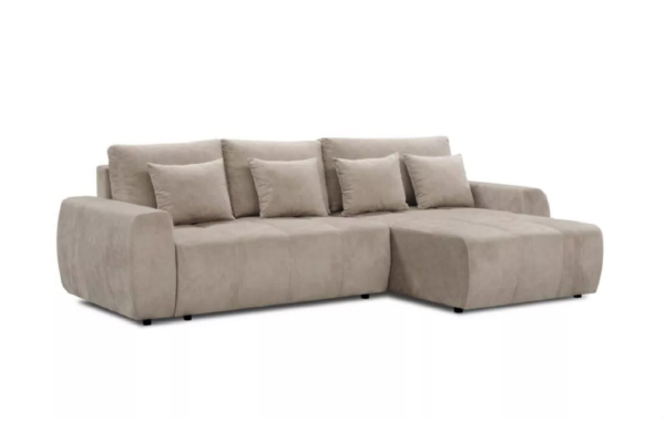 Narożnik DORA z funkcją spania + pojemnik na pościel