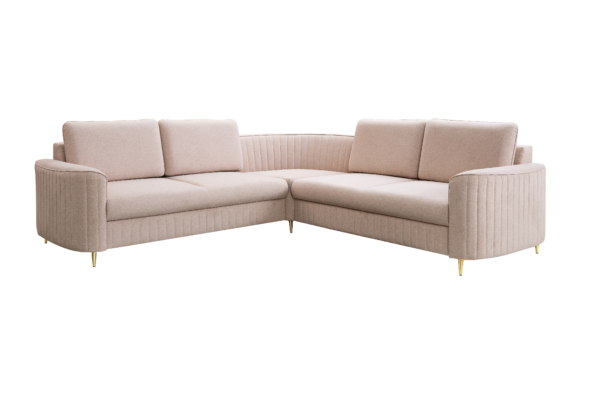 Narożnik LAREN z funkcją spania + pojemnik na pościel