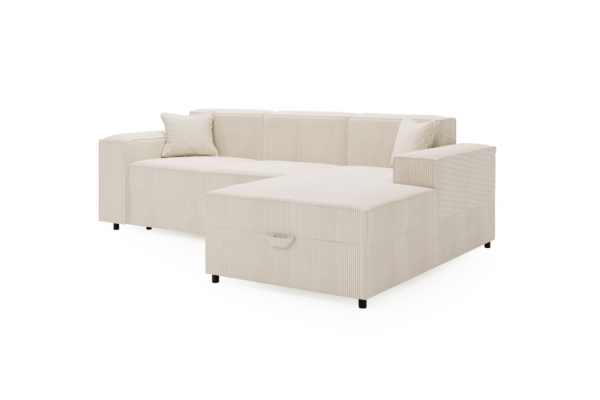 Narożnik Santos L z funkcją spania + sprężyna falista