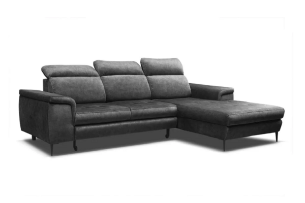 Narożnik SPILLO z ruchomymi zagłówkami na nóżkach