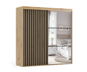 Szafa na wymiar dwudrzwiowa ELSA Wysokość: 225 cm