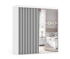 Szafa na wymiar dwudrzwiowa ELSA Wysokość: 235 cm