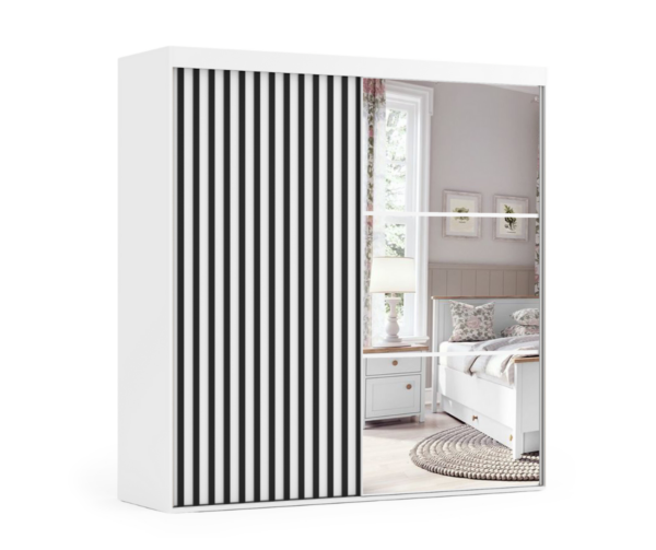 Szafa na wymiar dwudrzwiowa ELSA Wysokość: 235 cm