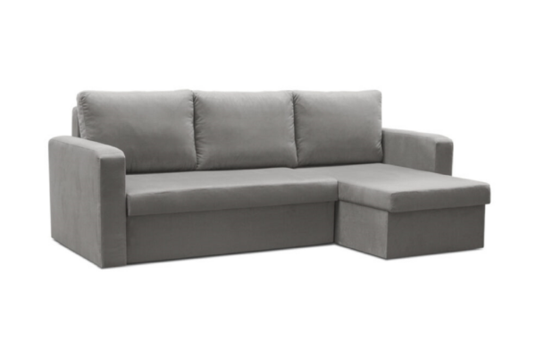 Narożnik ZOYA z funkcją spania + pojemnik na pościel