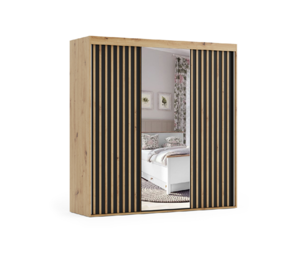 Szafa na wymiar trzydrzwiowa ZARA Wysokość: 225 cm